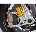 Motocorse 108mm (OE) Billet Fork Lowers "GP STYLE" (Caliper mounts) for Pressurized Ohlins front forks for Ducati Pangiale / Streetfighter V4 S / R / Speciale, V2 S / R models Motocorse 108mm (OE) Billet Fork Lowers "GP STYLE" (Caliper mounts) for Pressurized Ohlins front forks for Ducati Pangiale / Streetfighter V4 S / R / Speciale, V2 S / R models
